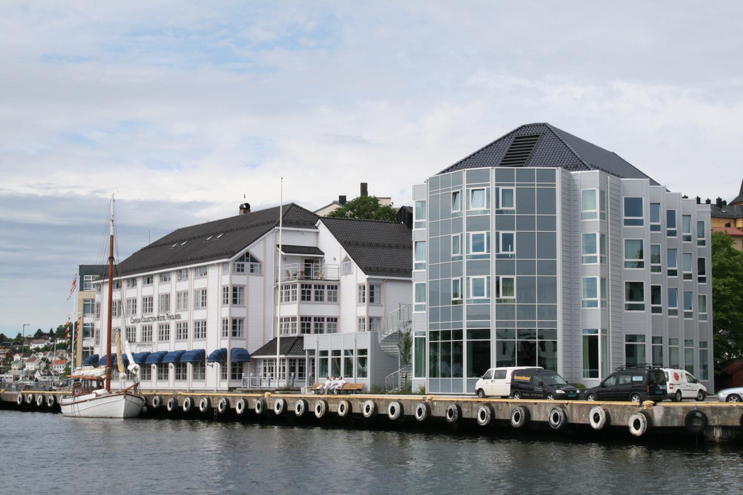 Clarion Hotel Tyholmen Arendal Exterior foto